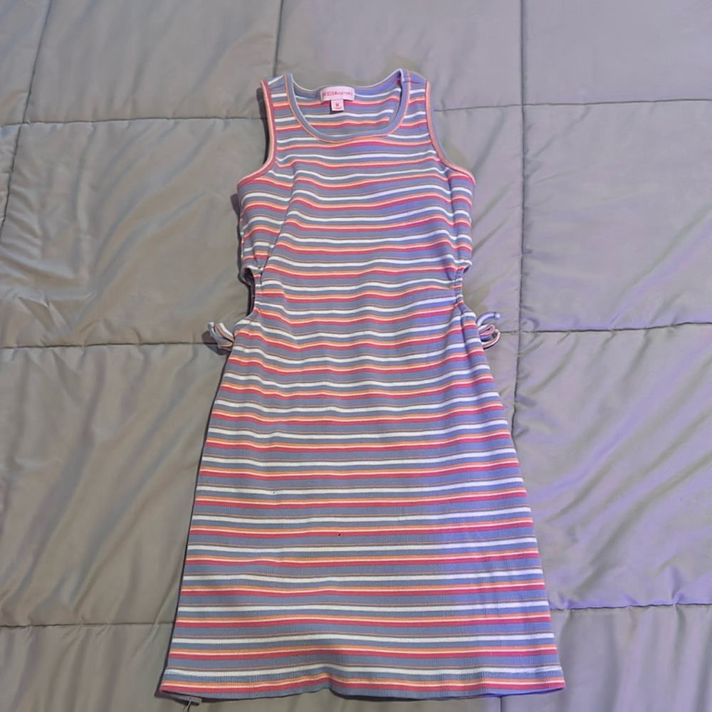 Girls striped dress